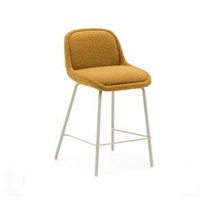 Mustársárga bárszék (ülésmagasság 65 cm) Aimin – Kave Home kép