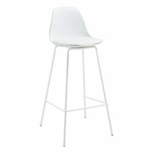 Fehér bárszék (ülésmagasság 65 cm) Brighter – Kave Home kép