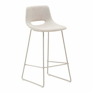 Bézs bárszék (ülésmagasság 76 cm) Zahara – Kave Home kép