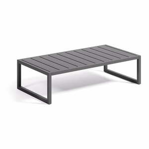 Alumínium kerti dohányzóasztal 60x114 cm Comova – Kave Home kép