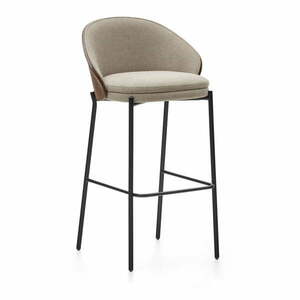 Barna-bézs bárszék (ülésmagasság 77 cm) Eamy – Kave Home kép