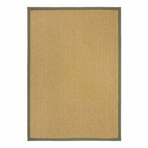 Zöld-világosbarna kültéri-beltéri szőnyeg 160x230 cm Sisal Look – Flair Rugs kép