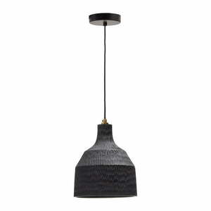 Fekete függőlámpa fa búrával ø 21 cm Amire – Kave Home kép