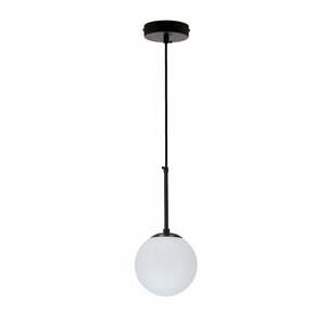 Fekete függőlámpa üveg búrával ø 15 cm Pompei – Candellux Lighting kép