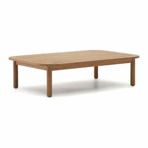 Natúr színű eukaliptusz dohányzóasztal 89x140 cm Sacova – Kave Home kép