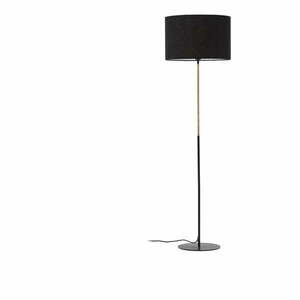 Fekete állólámpa textil búrával (magasság 160 cm) Canar – Kave Home kép