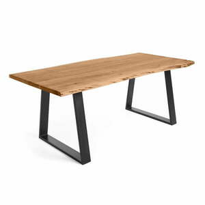 Étkezőasztal akácfa asztallappal 97, 5x200 cm Alaia – Kave Home kép