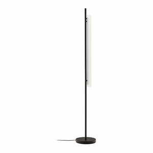 Fekete-fehér LED állólámpa üveg búrával (magasság 150 cm) Vauxall – Kave Home kép