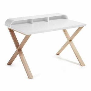 Szekreter típusú íróasztal 79x120 cm – Kave Home kép