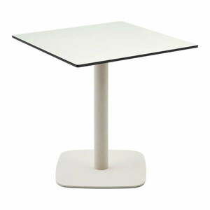 Fém kerti étkezőasztal 68x68 cm Dina – Kave Home kép