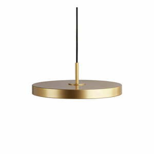Aranyszínű LED függőlámpa fém búrával ø 31 cm Asteria Mini – UMAGE kép