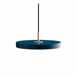 Petróleumkék LED függőlámpa fém búrával ø 31 cm Asteria Mini – UMAGE kép