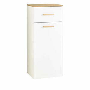 Fehér alacsony-fali fürdőszoba szekrény 104x45 cm Quickset 383 – Pelipal kép