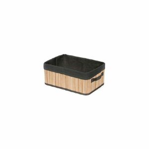 Bambusz tárolókosár 35x25x15 cm Bamboo – Compactor kép