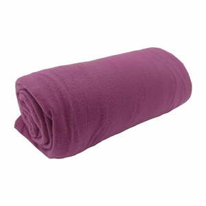 Lila fleece takaró 150x200 cm Plain – JAHU collections kép