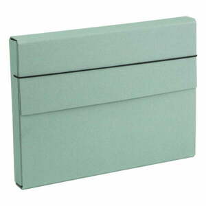 Zöld karton rendszerező Olof Canvas Paper Laminate – Bigso kép