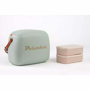 Szürkészöld hűtődoboz 6 l Classic Gold – Polarbox kép