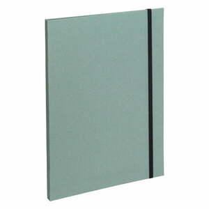Zöld karton rendszerező Paulina Canvas Paper Laminate A5 – Bigso kép
