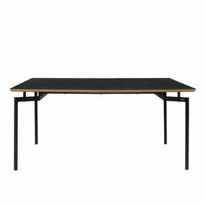 Fekete étkezőasztal 90x160 cm Alto – Støraa kép