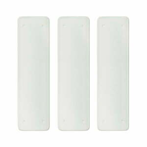 Üveg bútorelem - polc 3 db-os 110x1 cm Sitra – Kave Home kép