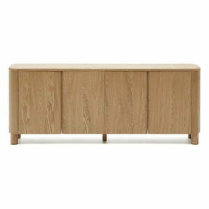 Natúr színű komód kőrisfa dekorral 200x79x40 cm Salaya – Kave Home kép