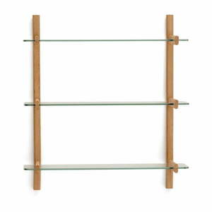 Natúr színű üveg moduláris polcrendszer 90x98x30, 5 cm Sitra – Kave Home kép