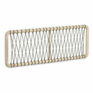 Szürke-natúr színű cédrusfa ágytámla 165x60 cm Aberash – Kave Home kép