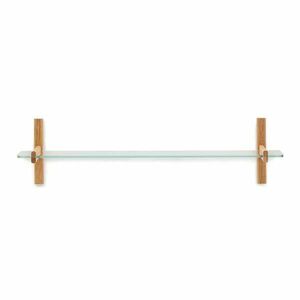 Natúr színű üveg moduláris polcrendszer 110x28x30, 5 cm Sitra – Kave Home kép