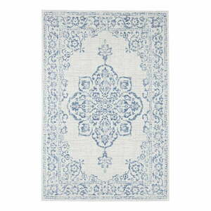 Tilos kék-krémszínű kültéri szőnyeg, 120 x 170 cm - NORTHRUGS kép
