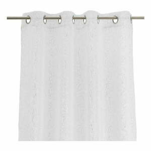 Fehér-ezüstszínű fényáteresztő függöny 140x260 cm Pucka – Casa Selección kép