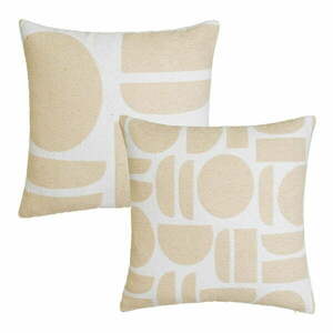 Buklé díszpárna szett 2 db-os 45x45 cm Mid Century – Casa Selección kép