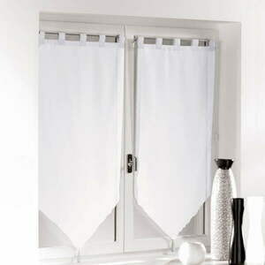 Fehér voile fényáteresztő függöny szett 2 db-os 60x160 cm Voiline – douceur d'intérieur kép