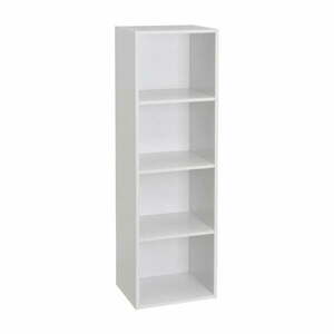 Fehér könyvespolc 30x106x24 cm Cube – Casa Selección kép