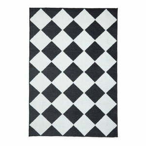Fekete-fehér mosható szőnyeg 120x170 cm Lyna Charcoal&White – Think Rugs kép