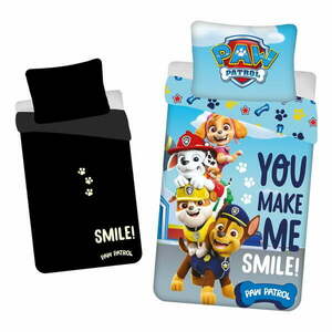 Egyszemélyes pamut gyerek ágyneműhuzat világító hatással 140x200 cm Paw Patrol – Jerry Fabrics kép