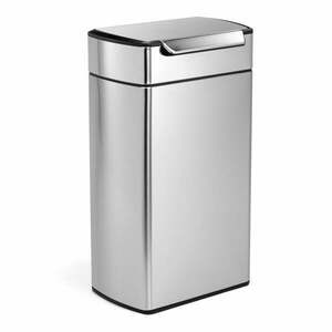 Rozsdamentes acél szemetes 40 l - simplehuman kép