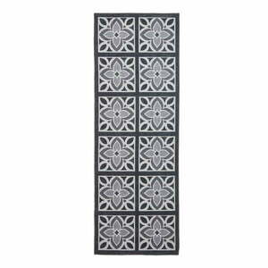 Sötétszürke mosható futószőnyeg 61x170 cm Victoria Grey – Think Rugs kép
