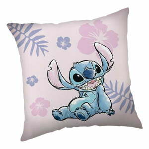 Fleece gyerek párna 40x40 cm Lilo a Stitch "Pink" – Jerry Fabrics kép