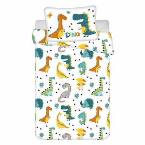 Pamut gyerek ágyneműhuzat babaágyhoz 100x135 cm Dino World – Jerry Fabrics kép