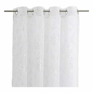 Fehér-ezüstszínű fényáteresztő függöny 140x260 cm Buds – Casa Selección kép
