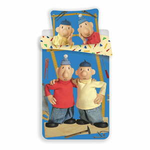 Egyszemélyes pamut gyerek ágyneműhuzat 140x200 cm Pat a Mat – Jerry Fabrics kép