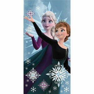 Pamut gyerek fürdőlepedő 70x140 cm Frozen "Snowflake" – Jerry Fabrics kép