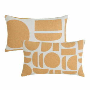 Buklé díszpárna szett 2 db-os 30x50 cm Mid Century – Casa Selección kép