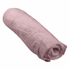 Gumis muszlin gyerek lepedő babaágyhoz 60x120 cm – Bébé Douceur kép