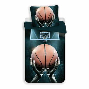 Egyszemélyes pamut gyerek ágyneműhuzat 140x200 cm Basketball – Jerry Fabrics kép