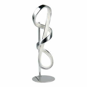 Ezüstszínű LED asztali lámpa (magasság 47 cm) Padua – Trio kép