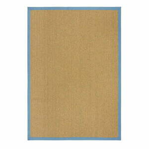 Világoskék-világosbarna kültéri-beltéri szőnyeg 120x170 cm Sisal Look – Flair Rugs kép