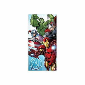 Pamut gyerek fürdőlepedő 70x140 cm Avengers "Light Blue" – Jerry Fabrics kép