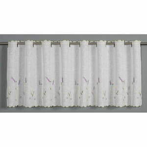 Fehér fényáteresztő függöny 135x45 cm Lavender – Sehlbach kép