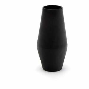 Matt fekete terrakotta kézzel készített magas váza (magasság 61 cm) Posia – Kave Home kép